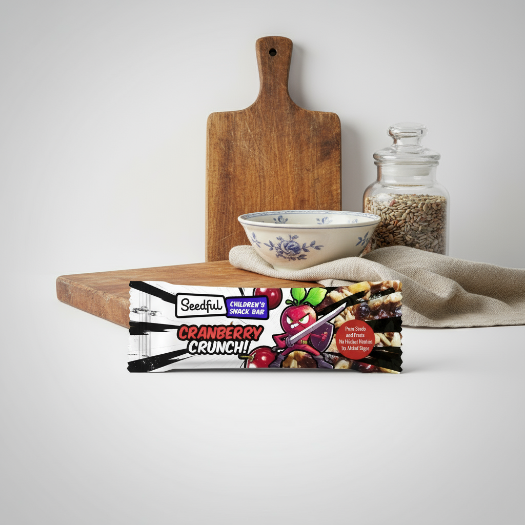 20 x Cranberry Crunch Bar 40g ( Children's Snack Bar )