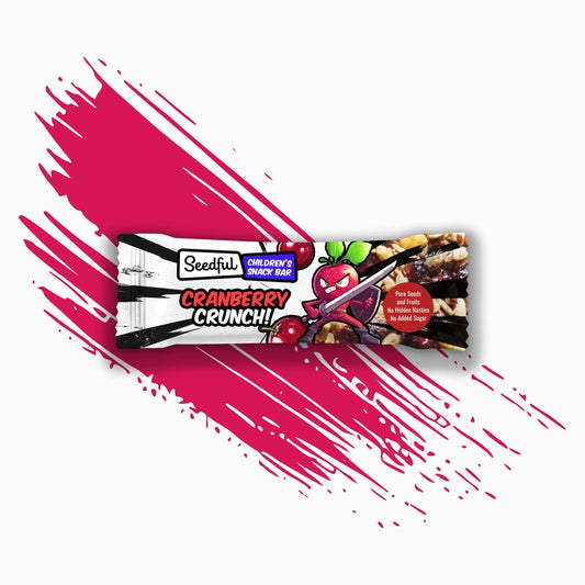 20 x Cranberry Crunch Bar 40g ( Children's Snack Bar )