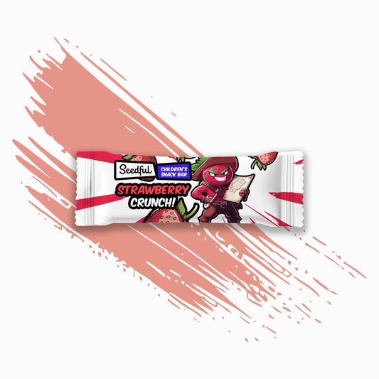 20 x Strawberry Crunch Bar 40g ( Children's Snack Bar )